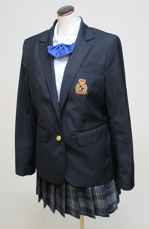 ブレザー＋ブラウス＋スカート（リボン付）